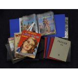 Film interest. A collection of film related books & magazines, circa 1950s & later, including Film