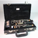 Vito (Kenosha) Clarinet, contained in a fitted case