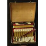 Hohner Arietta IM accordion, contained in fitted case