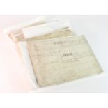 Documents. A collection of ten documents, circa 18th to 19th Century, including lease, mortgage