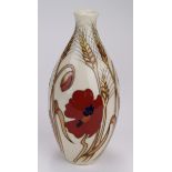 Moorcroft. 'Poppy' vase. by Emma Bosson. Excellent condition.