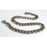 Gents Silver necklace (approx 154.1g). Stamped Italy 925. Approx 22"
