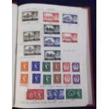 Stamps, Eclipse stamp album containing a selection of GB, Australian, Canadian & New Zealand stamps,