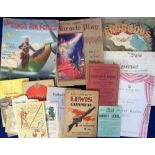 Ephemera, a large qty. of mixed 20thC ephemera to include 1930s copy of 'The King's Airforce', 1940s