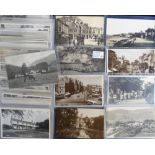 Postcards, Cumbria, RP's & printed, villages, towns, houses etc, inc. Sedbergh, Kirkby Lonsdale,