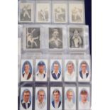 Cigarette & trade Cards, Cricket, Churchman's Cricketers (set, 50 cards), Millhoff Famous Test