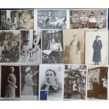 Postcards, Medical, Nurses and nurse-related, a collection of approx. 40 cards showing various