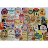 Beer labels, a mixed selection of 30 different labels, various shapes and sizes, (3 with contents)