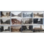 Postcards, London suburbs, Acton, a selection of 21 RP's including Second Avenue, Horn Lane,