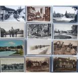 Postcards, Wiltshire, a collection of approx. 70 cards mainly street scenes, villages and views with