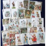 Trade cards, France, a collection of approx. 75 French trade cards, all 19th century, early 20th