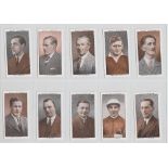 Cigarette cards, Wills, Irish Sportsmen (set, 50 cards) (gd/vg)