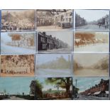 Postcards, Middlesex, a further Wealdstone selection of 17 cards inc. RP's of Blackberry Lane,
