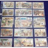Trade cards, Liebig, four scarce Dutch language issue sets, Processions ref S767, Dances of