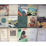 Railwayana, 35+ G.W.R. publications mostly dating from the 1920s e.g. 'Wonderful Wessex', 'The