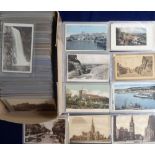 Postcards, UK topographical selection of approx. 450 sleeved cards, RP's and printed inc.