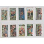 Cigarette cards, Ogden's, Boy Scouts (green back) (set, 50 cards) (4 fair, rest gd)