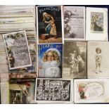 Postcards, a collection of approx. 450 subject cards inc. comic (250), Bamforth Song cards (12