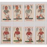 Trade Cards, Kiddy's Favourites, Popular Players (hearts on front) (set, 52 cards, numbers range
