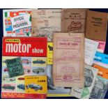 Ephemera, Motoring, a qty. of items to include 1940/41 Royal Blue timetable for London to South
