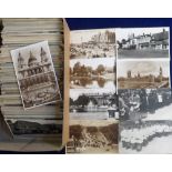 Postcards, South East England, a collection of approx. 500 cards from Surrey, Kent & London, RP's