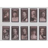 Cigarette Cards, Wills, a collection of 5 sets, Time and Money in Different Countries, Portraits