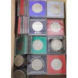 Coins, GB, a collection of approx. 75 coins mostly GB commemorative crowns, several in original