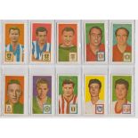 Trade cards, Comet Sweets Footballers & Club Colours (set, 50 cards) (vg)