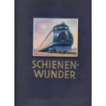 Cigarette cards, Germany, Garbaty, 'Schienen-Wunder' (Railway Wonders) special album containing