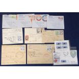 Stamps / Postal History, Tonga, 5 Tin Can envelopes, 1930's, each with stamps & various cachets