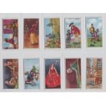 Cigarette cards, Sarony, Origins of Games (set, 15 cards) including Golf, Football, Cricket etc (2