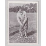 Trade card, Opera House, Tunbridge Wells, Bobby Jones (Himself) in 'How I Play Golf', type card no 4