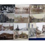 Postcards, West Midlands selection of approx. 35 cards, RP's and printed, inc. street scenes,