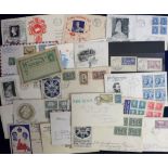 Postal history, Canada, a collection of 27 postal covers, several illustrated inc. FDC's, some