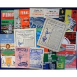 Football, selection of various Football related items inc. programmes for Spurs v West Ham 46/47,