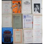 Ephemera, Theatre, a good collection of approx. 140 theatre programmes mostly from London