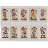 Trade Cards, Junior Pastimes, Popular Players (set, 52 cards, inc. scarce no. 42) (generally gd)