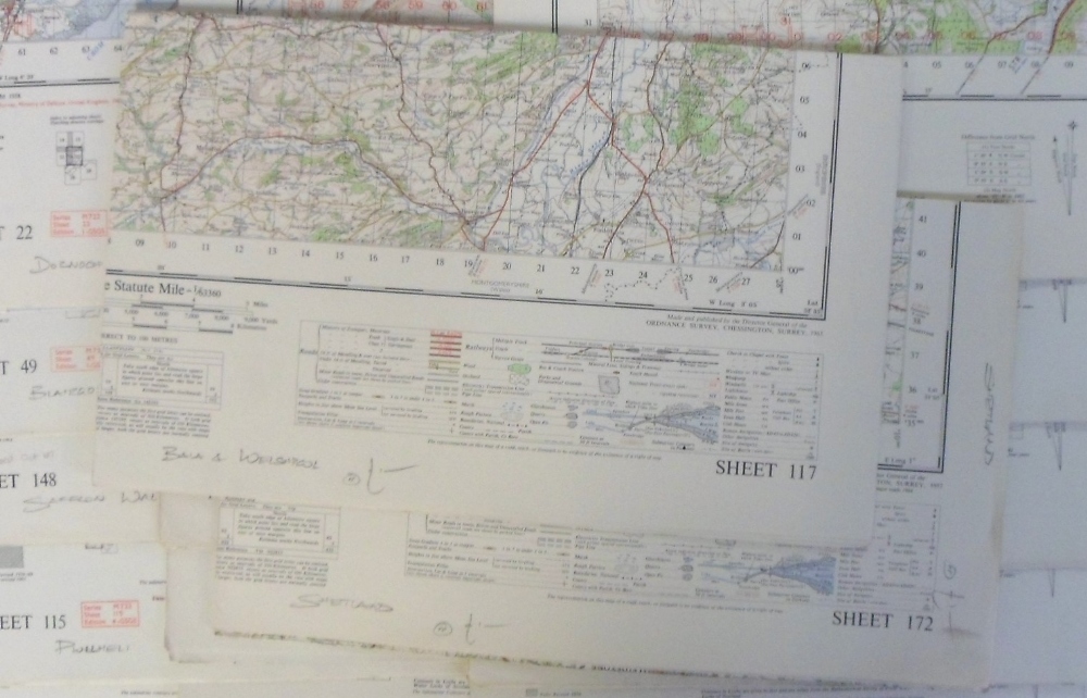 Maps and Guides, a large qty. (100+) of Ordnance Survey, Michelin and other maps together with - Image 3 of 5