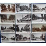 Postcards, London suburbs, Ealing, a selection of 17 RP's all by Wakefields of Ealing including