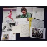 Sports autographs, signed selection, 8"x10" colour photos of Nancy Kerrigan (Skater) & Peter