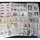 Trade Cards, a large quantity of sleeved trade cards, many different manufacturers and series,