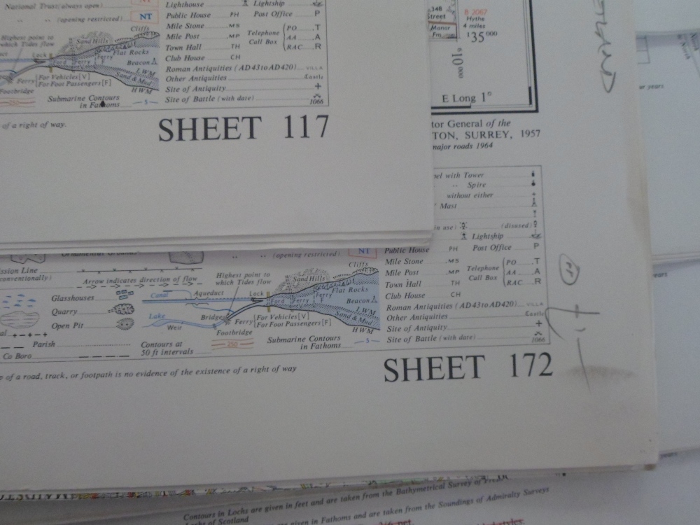 Maps and Guides, a large qty. (100+) of Ordnance Survey, Michelin and other maps together with - Image 4 of 5