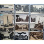 Postcards, London suburbs, a selection of approx. 70 cards of Roehampton with many street scenes and