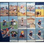 Postcards, Tony Warr Collection, a selection of 28 comic cards by G E Shepherd all published by Tuck