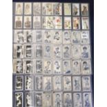 Cigarette cards, 4 sets, Carreras Turf Slides Sports Series (50 cards), Bocnal Luminous