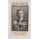 Cigarette card, Webb & Rassell, War Portraits, type card no 35 Gen. Sir A Paget (vg) (1)