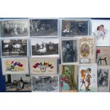 Postcards, a mixed subject selection of approx. 90 cards inc. social history, rural, trades,