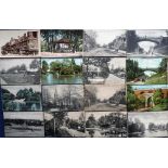 Postcards, a selection of approx. 54 London suburbs cards mainly published by Charles Martin (41)