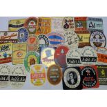 Beer Labels, a selection of 30 different labels, various shapes and sizes, (10 with contents)