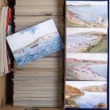 Postcards, a collection of approx. 700 postcards all published by Valentines, mostly coloured scenic